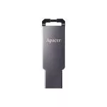 32GB USB3.1 Flash Drive Apacer "AH360", Black Nickel, Slim Metallic, Capless (AP32GAH360A-1)