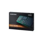 M.2 SATA SSD  500GB Samsung 860 EVO "MZ-N6E500BW" [R/W:550/520MB/s, 97K IOPS, MJX, V-NAND 3bit MLC]