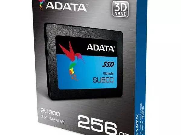 2.5" SSD  256GB ADATA Ultimate SU800 [R/W:560/520MB/s, 80K/85K IOPS, SM2258, 3D-NAND TLC]