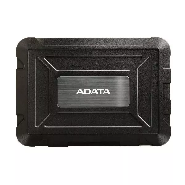 2.5" SATA HDD/SSD External Case (USB3.0) ADATA ED600, Black, IP54 Water/Dust Resistance