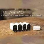 XIAOMI IMILAB EC2 Wireless Home Security Camera Set 1080P (EU), White, Outdoor IP Camera+Gateway, IP