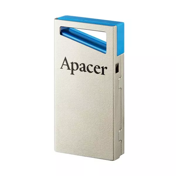 128GB USB3.1 Flash Drive Apacer "AH155", Silver, Super-Mini, Metal Case, Capless (AP128GAH155U-1)