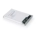2.5" SATA HDD External Case (USB 3.0), Transparent plastic, 9.5 mm, Gembird "EE2-U3S9-6"