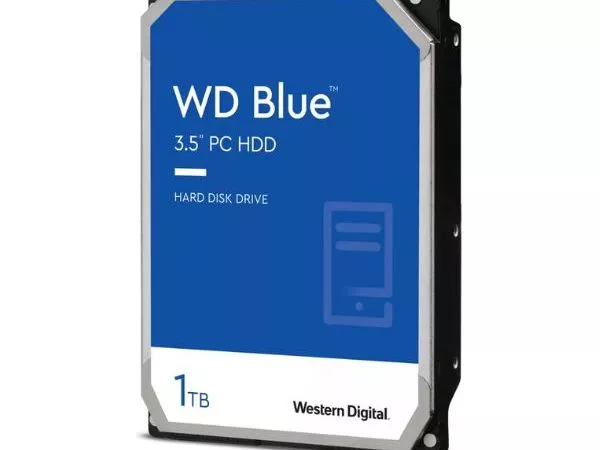 3.5" HDD  1.0TB -SATA- 64MB   Western Digital "Blue (WD10EZEX)"