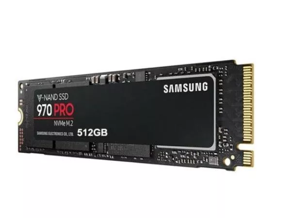 M.2 NVMe SSD  512GB Samsung 970 PRO [PCIe 3.0 x4, R/W:3500/2300MB/s, 370/500K IOPS, Phoenix, MLC]