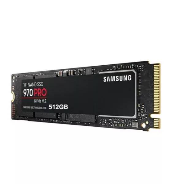 M.2 NVMe SSD  512GB Samsung 970 PRO [PCIe 3.0 x4, R/W:3500/2300MB/s, 370/500K IOPS, Phoenix, MLC]