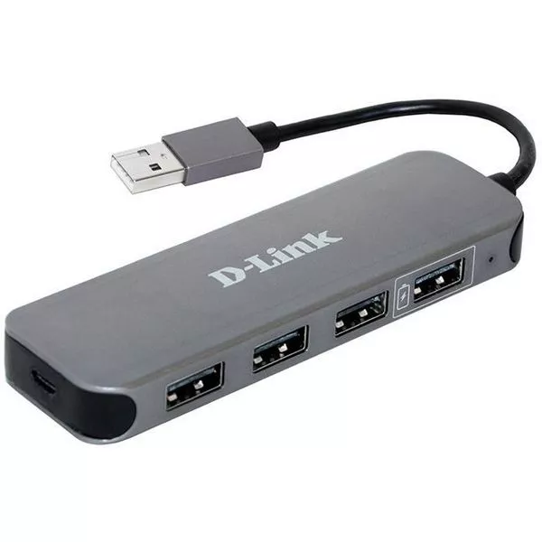 USB 2.0 Hub 4-port D-link "DUB-H4/E1A"