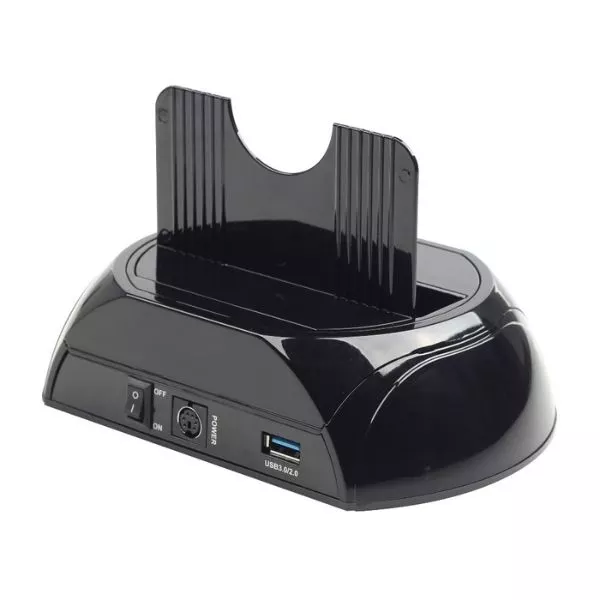3.5" / 2.5" USB 3.0 docking station for 2.5 and 3.5 inch SATA hard drives, Gembird, HD32-U3S-2