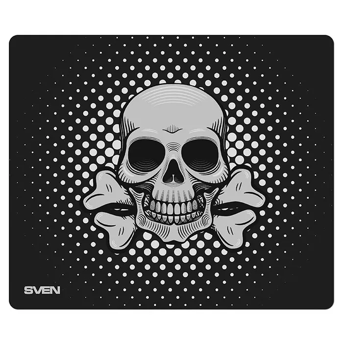 Gaming Mouse Pad SVEN GF2M, 320 x 270 x 3mm, Fabric surface for Speed, Rubberized base, Picture