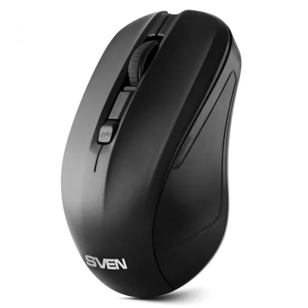 Mouse Wireless SVEN RX-270W, Laser, Black, USB