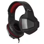 Gaming Headset SVEN AP-G890MV, 50mm drivers, 20-20000Hz, 32 Ohm, 118dB, 553g., 3.5mm, Black/Red
