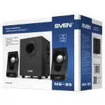Speakers SVEN "MS- 85" Black, 10w / 5w + 2x2.5w / 2.1