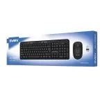 SVEN KB-C3200W, Wireless, Multimedia Keyboard & Mouse, 2.4GHz, (115 keys, 11 Fn-keys) + Mouse (3 + 1 (scroll wheel), 800/1200/1600 dpi), Nano receiver