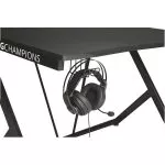 Trust Gaming Desk GXT 711 Dominus, 115cm desk width with fine textured surface, Steel frame, high-qu