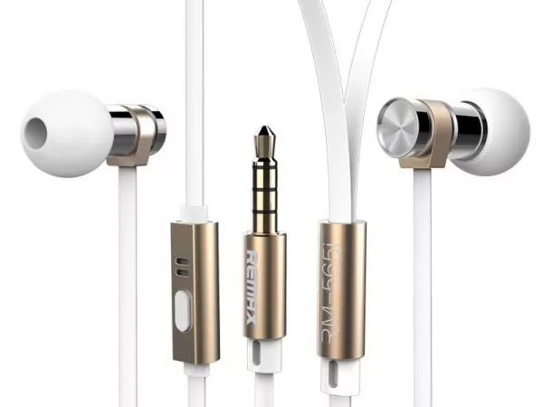 Remax earphones, RM-565i, White