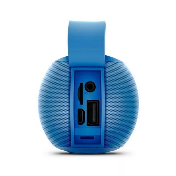Speakers SVEN  "PS- 75" Blue, Bluetooth, FM, USB, microSD, 6w, Li-ion 1200mAh, Mic, DC 5 V