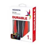 1.0TB (USB3.2) 2.5" ADATA HD770G RGB IP68 Rugged, Water/Shock/Dustproof, Red (AHD770G-1TU32G1-CRD)