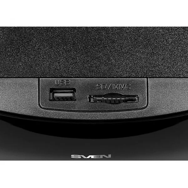 Speakers SVEN "MS-305" Bluetooth, SD-card, USB, FM, Remoute, Black, 40w / 20w + 2x10w / 2.1