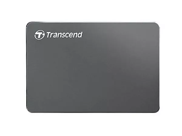 2.0TB (USB3.0) 2.5" Transcend "StoreJet 25C3", Iron Gray, Ultra-Slim, Aluminum Casing