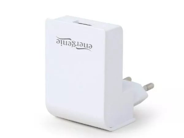 Gembird EG-UC2A-02, Universal AC USB charging adapter, 5 V / 2.1 A, White