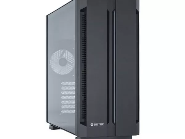 Case ATX Chieftec GR-01B-OP Chieftronic G1, w/o PSU, 2xRGB LED strips, 1x120mm RGB fan, Black