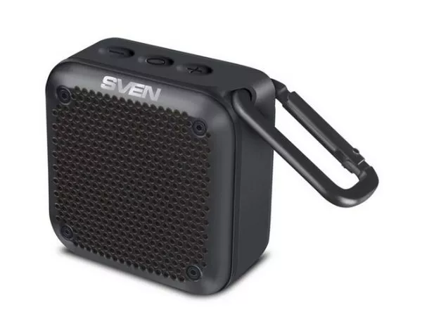 Speakers SVEN  "PS- 88" 10w, TWS, IPx7, Black, Bluetooth, microSD, AUX, Mic, 1500mA