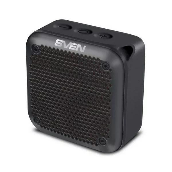 Speakers SVEN  "PS- 88" 10w, TWS, IPx7, Black, Bluetooth, microSD, AUX, Mic, 1500mA