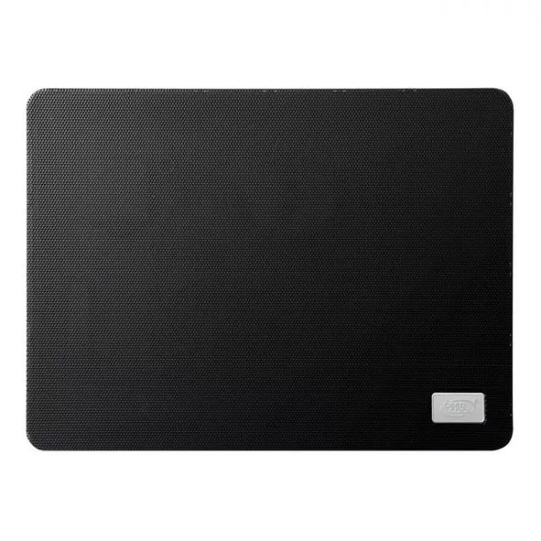 DEEPCOOL "N1 BLACK", Notebook Slim Cooling Pad up to 15.6", 1 fan - 180mm with fan speed control but