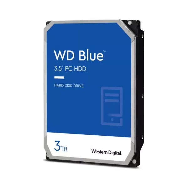 3.5" HDD  3.0TB -SATA- 256MB  Western Digital "Blue (WD30EZAZ)"