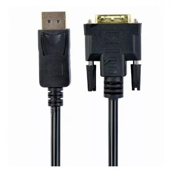Cable  DP to DVI 3.0m, Cablexpert, "CC-DPM-DVIM-3M", Black