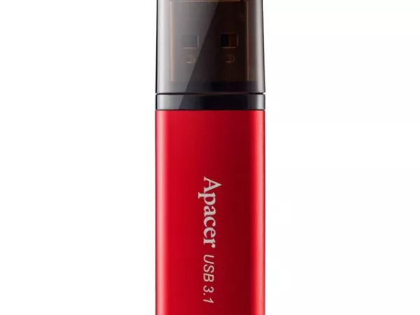 16GB USB3.1 Flash Drive Apacer "AH25B", Sunrise Red, Matte Metal Shell, Classic Cap (AP16GAH23BB-1)