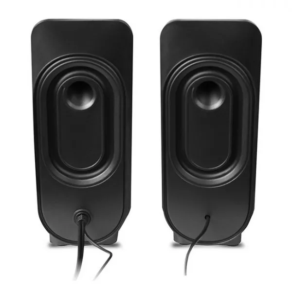 Speakers SVEN 320 Black (USB), 2.0 / 2x3W RMS, Volume control, USB power supply, Black