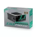 Power Supply ATX 750W Deepcool DQ750-M-V2L, 80+ Gold, Full Modular cable, Flat cable design, 120mm