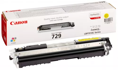 Laser Cartridge Canon 729 (HP CE312A), yellow (1500 pages) for LBP-5050/5050N, MF8030Cn/8050Cn/8080C