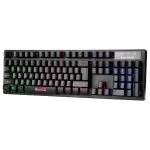 MARVO "K616A", Wired Gaming Rainbow LED, 104 keys, Rainbow colors light, USB, EN layout, Black