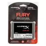 2.5" SSD  240GB Kingston HyperX FURY 3D, SATAIII, Sequential Reads: 500 MB/s, Sequential Writes: 500