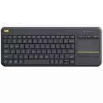 Keyboard Logitech K400 Plus Wireless, built-in touchpad