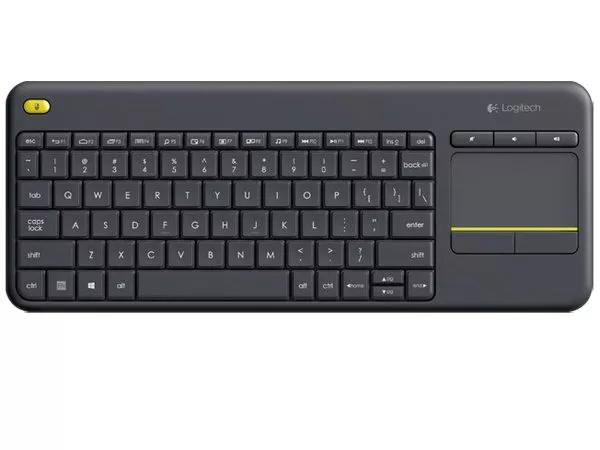 Keyboard Logitech K400 Plus Wireless, built-in touchpad