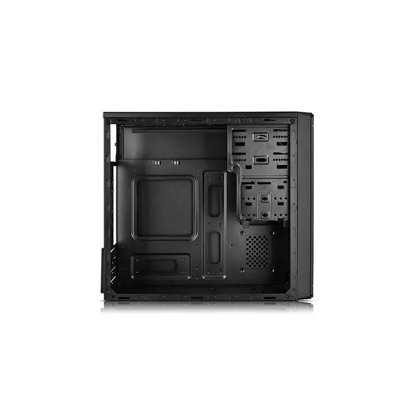 DEEPCOOL "WAVE V2" Micro-ATX Case, without PSU, fully black painted interior, VGA Compatibility: 320