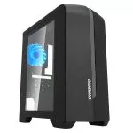 Case mATX GAMEMAX Centauri, w/o PSU, 1x120mm, Blue LED, USB3.0, Side Window, Black/Grey