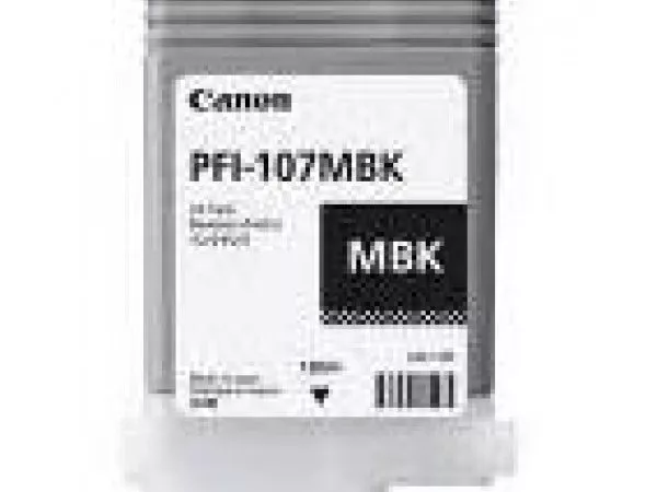 Ink Cartridge Canon PFI-107 MBk, Matte Black, 130ml for iPF785