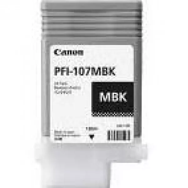 Ink Cartridge Canon PFI-107 MBk, Matte Black, 130ml for iPF785