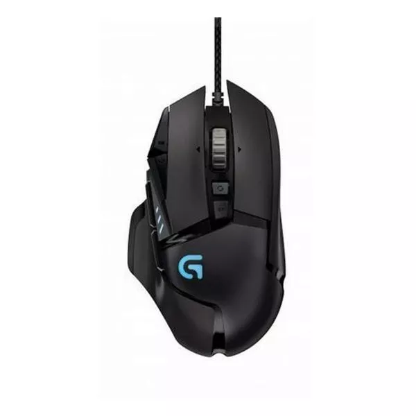 Logitech Gaming Mouse G502 HERO HIGH PERFORMANCE, 11 Programmable buttons, 16000 dpi, Onboard memory