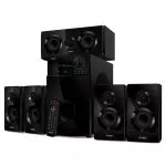 Speakers  SVEN "HT-210" 125w / 50w+5*15w, USB, SD, FM, Display, RC, Black