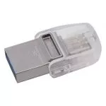 32GB USB3.1 Kingston DataTraveler MicroDuo, Ultra-small, USB OTG Type C (On-The-Go), (Read 100 MByte