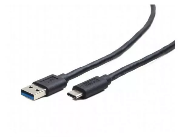 Cable Type-C / USB3.0, AM/CM, 1.8 m, Cablexpert, Black, CCP-USB3-AMCM-6