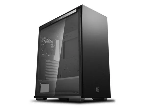 DEEPCOOL "MACUBE 310 P BK" Gamer Storm ATX Case, with Side-Window (Tempered Glass Side Panel), witho