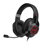 Edifier G2II Black / Gaming On-ear headphones with microphone, 7.1 Virtual Surround Sound, Dynamic RGB light effects, Dynamic driver 50 mm, Frequency