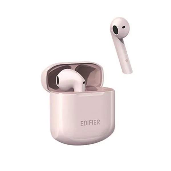 Edifier TWS200BT Pink True Wireless Stereo Earbuds,Touch, Bluetooth v5.0 aptX, CVC Dual MIC Noice canceling, Up to 10m connection distance, 13mm drive