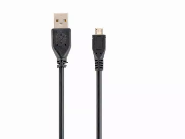Cable USB micro CCP-mUSB2-AMBM-0.5M, 0.5 m, Professional series, USB 2.0 A-plug to Micro B-plug, Bla